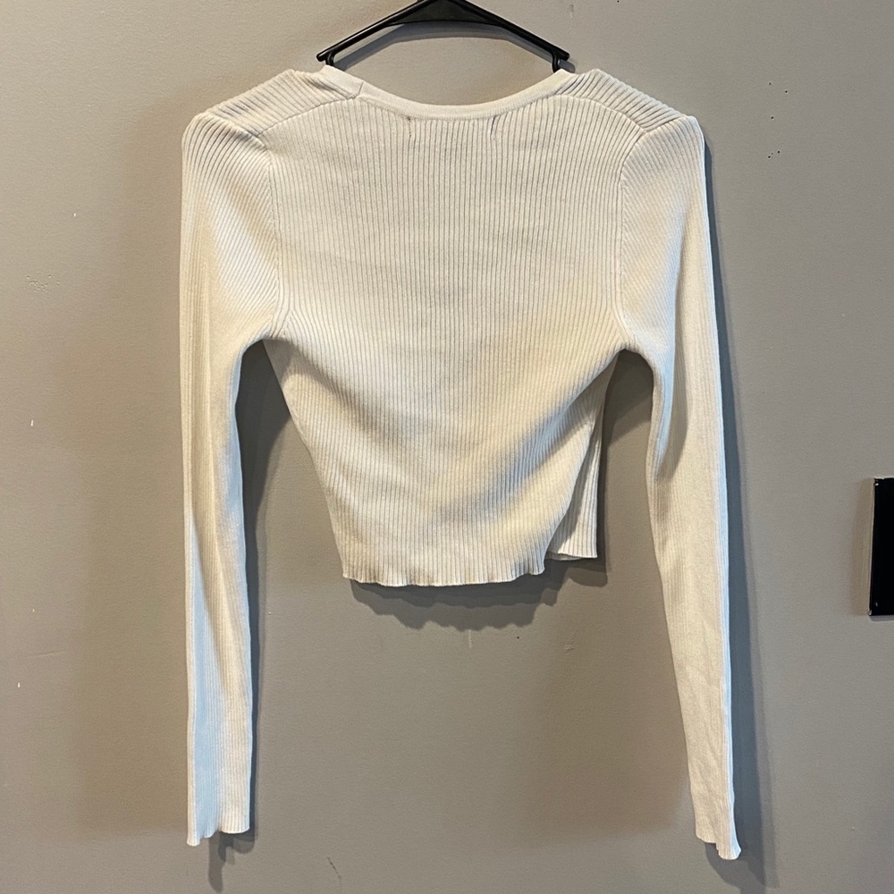 Open-Front Blouse - Picture 2 of 2